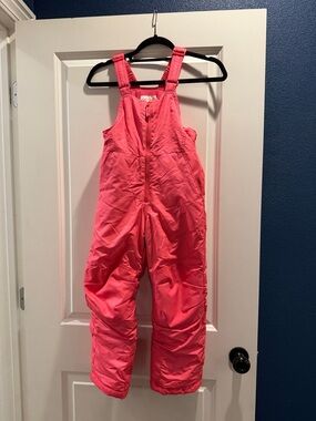 NWT Cat & Jack - Pink Snow bibs - kids Small